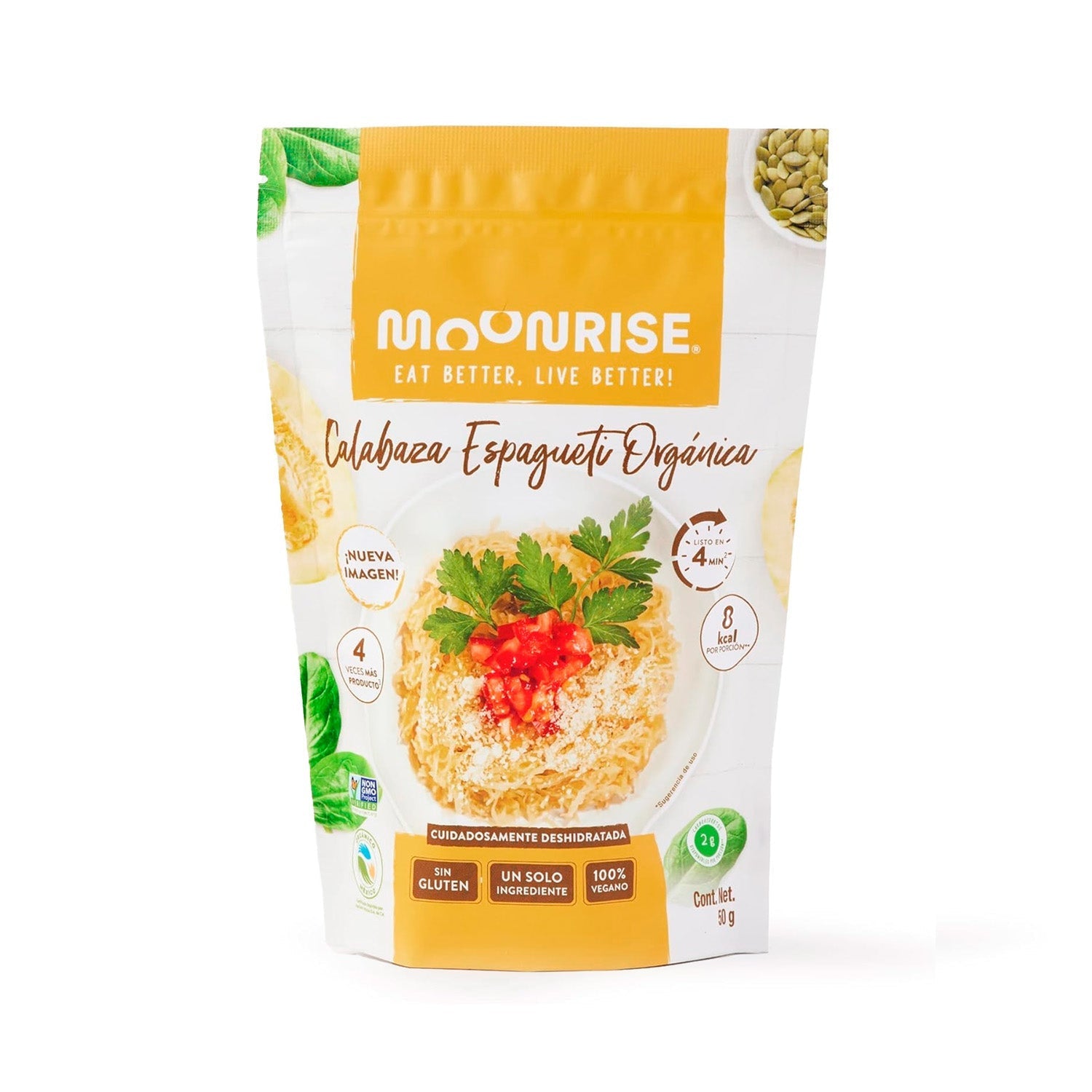 Calabaza Espagueti Orgánica Sabor Natural (Copia) MOONRISE