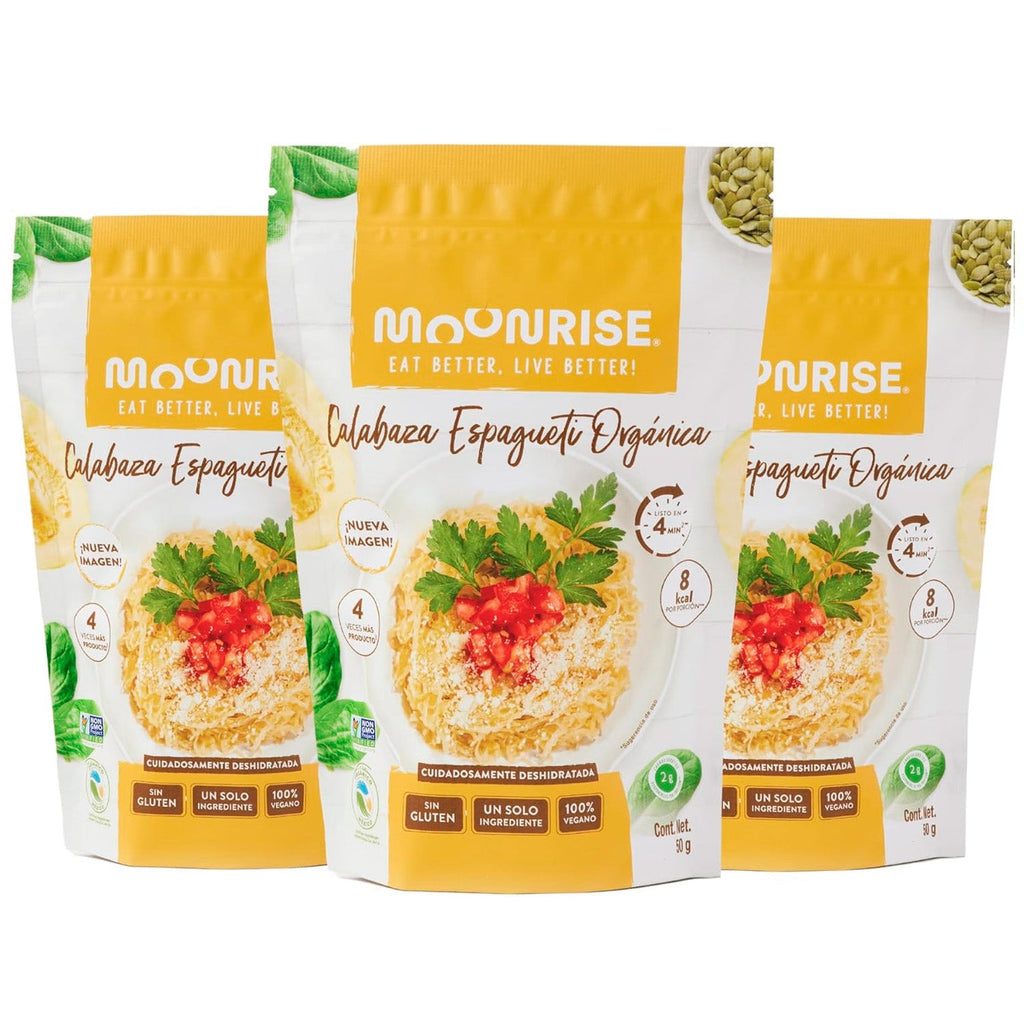 Calabaza Espagueti Deshidratada Orgánica Natural (Paquete de 3) MOONRISE