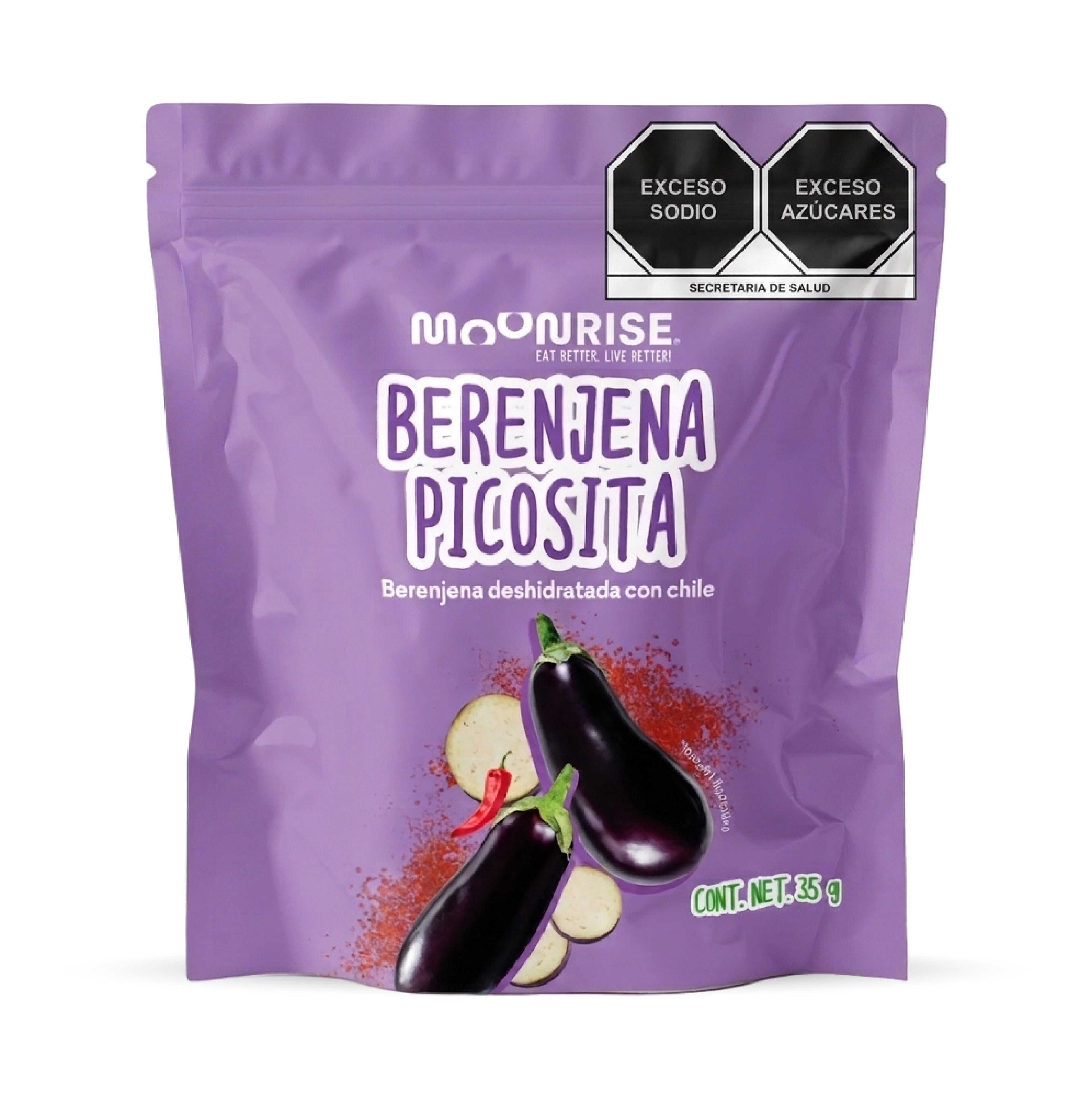 Berenjena Enchilada Deshidratada Moonrisefoods