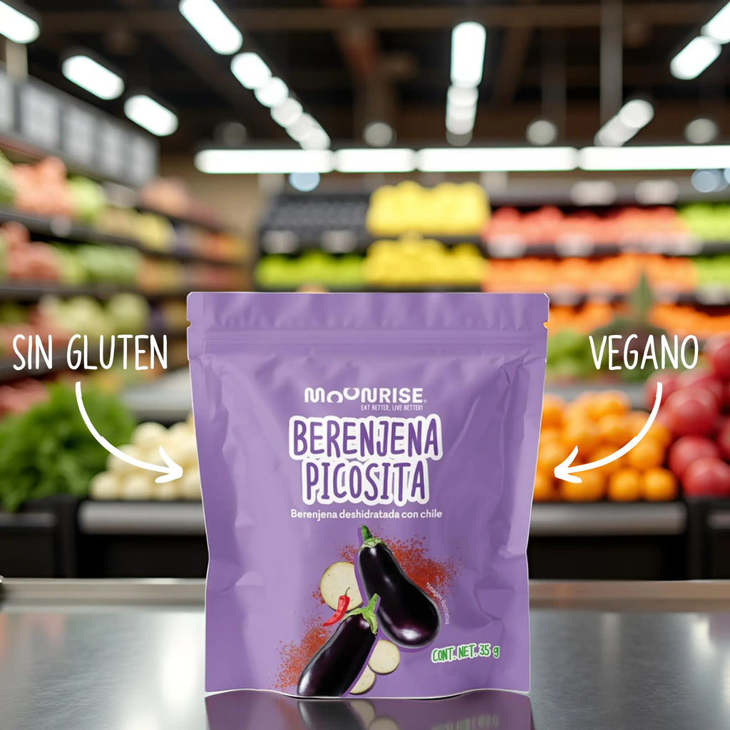 Berenjena Enchilada Deshidratada 3 Pack Moonrisefoods