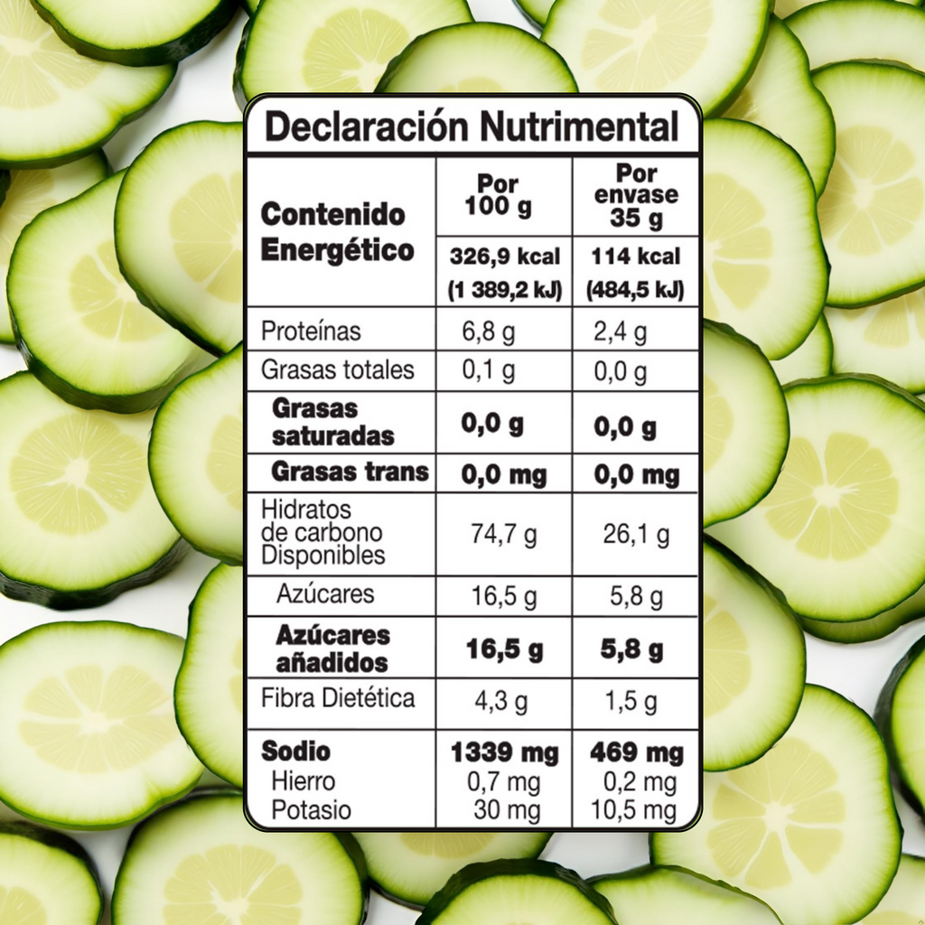 Pepino Enchilado Deshidratado 3 Pack Moonrisefoods