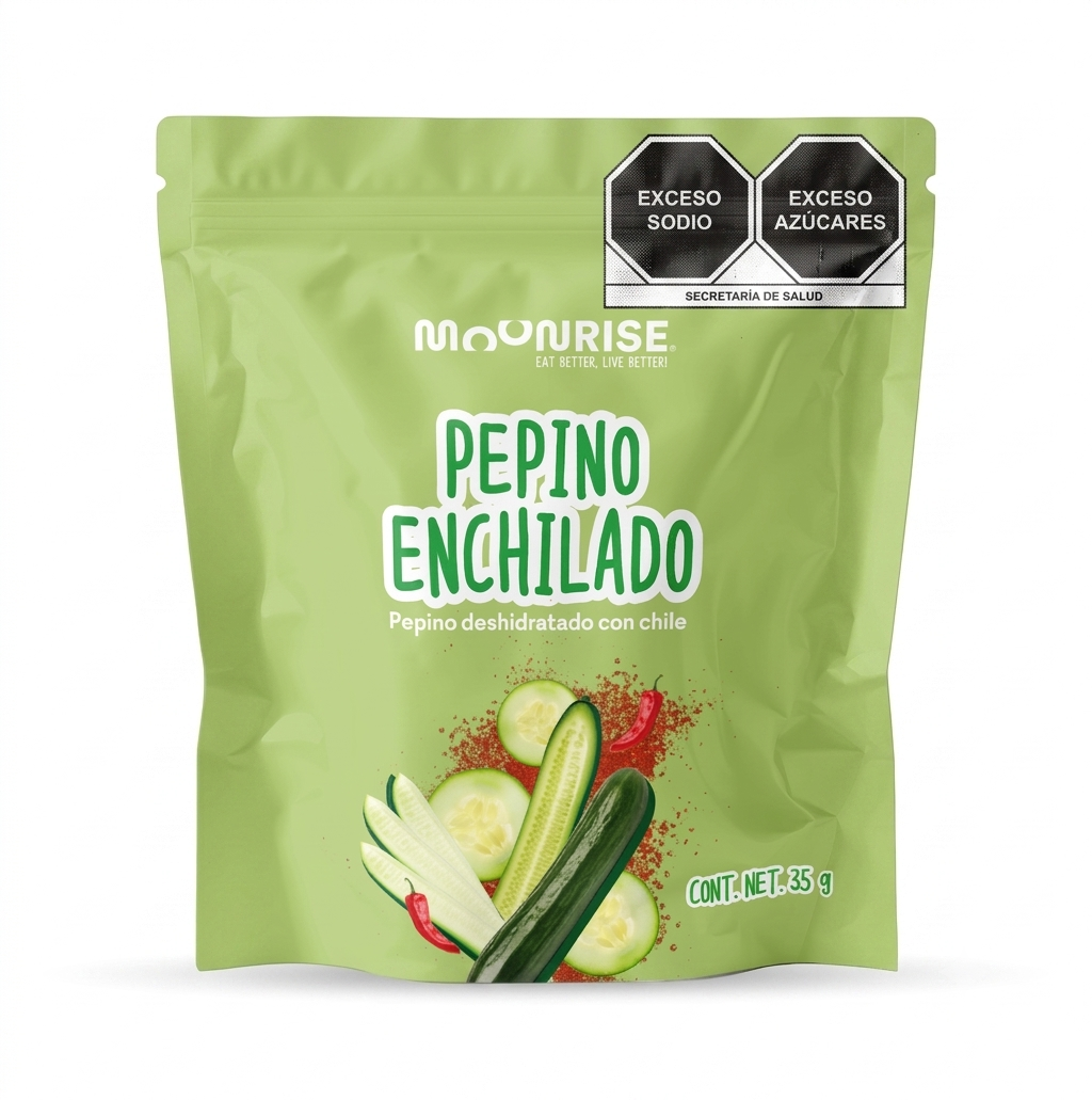 Pepino Enchilado Deshidratado Moonrisefoods