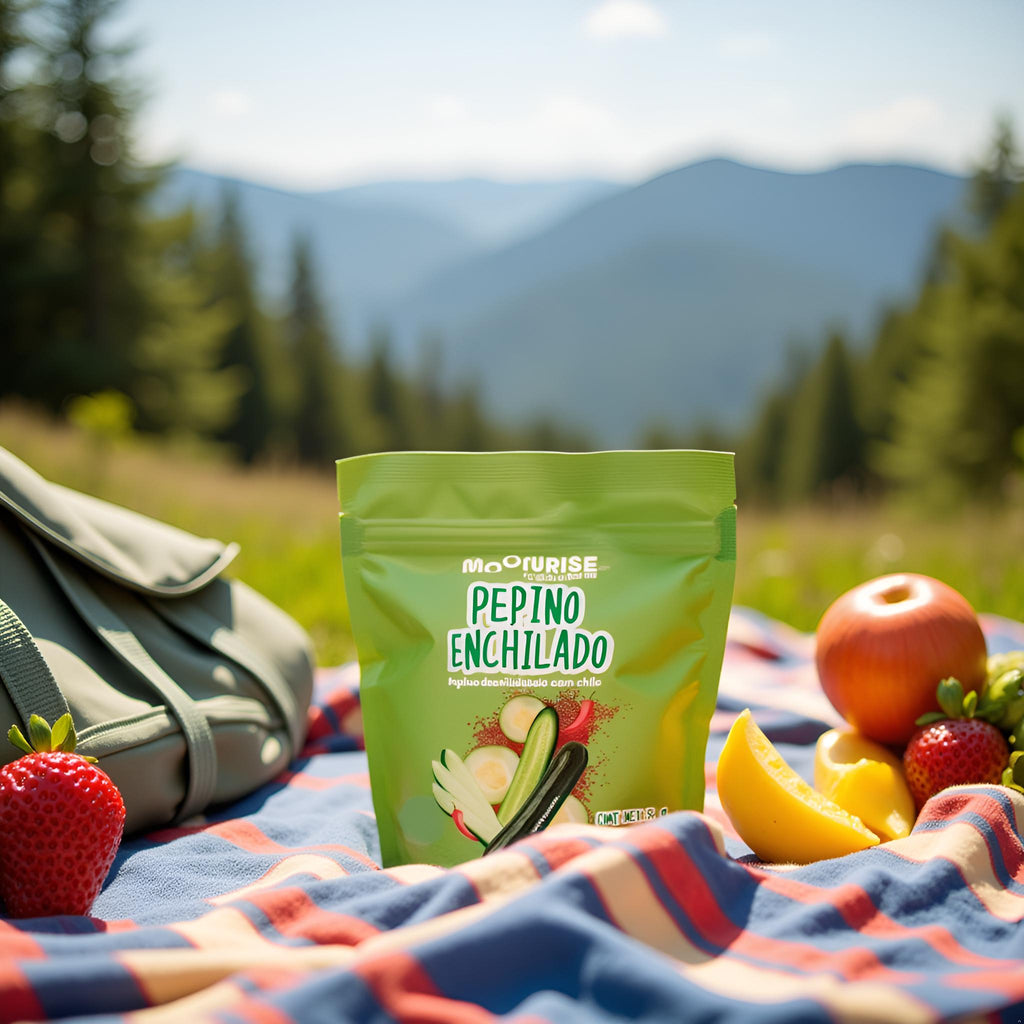 Snack Pepino Enchilado Deshidratado (Pack de 6) Moonrisefoods